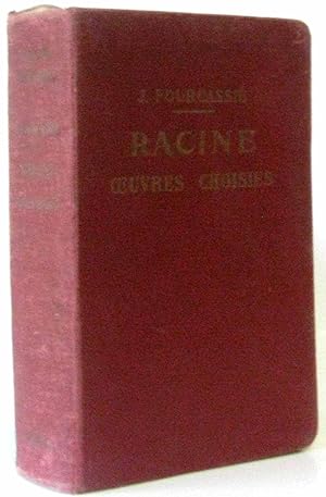 Seller image for Racine -Oeuvres choisies Jean Racine for sale by Des livres et nous