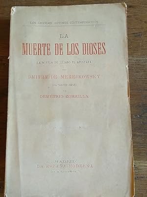 Imagen del vendedor de LA MUERTE DE LOS DIOSES (LA NOVELA DE JULIANO EL APSTATA) a la venta por Librera Pramo