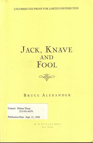 JACK, KNAVE AND FOOL. (SIGNED)