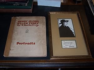 Henry Irving Ellen Terry Portraits & The Art of the Theatre 1905