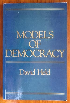 Image du vendeur pour Models of Democracy mis en vente par C L Hawley (PBFA)