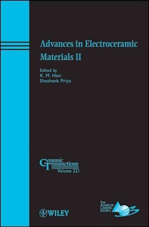 Seller image for Advances in Electroceramic Materials II for sale by GreatBookPrices