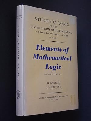 Imagen del vendedor de Elements of Mathematical Logic (Model Theory) a la venta por Bookworks [MWABA, IOBA]