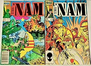 Imagen del vendedor de The 'Nam (A Marvel 25th Anniversary issue), Issues #'s 1, 2, 3, 6, & 12 a la venta por Sherwood Frazier Books
