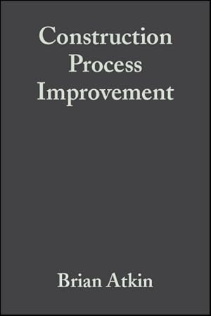 Seller image for Construction Process Improvement for sale by GreatBookPrices