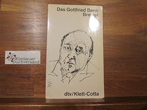 Bild des Verkufers fr Das Gottfried-Benn-Brevier : Aphorismen, Reflexionen, Maximen aus Werken u. Briefen. ausgew. u. hrsg. von Jrgen P. Wallmann / dtv ; 10518 : dtv/Klett-Cotta zum Verkauf von Antiquariat im Kaiserviertel | Wimbauer Buchversand