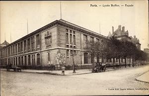 Bild des Verkufers fr Ansichtskarte / Postkarte Paris XV., Lycee Buffon, Facade zum Verkauf von akpool GmbH