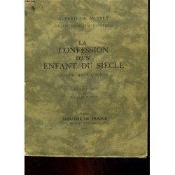 Seller image for La confession d'un enfant du siecle - l'anglais mangeur d'opium for sale by Des livres et nous