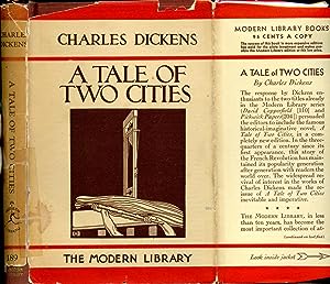 Bild des Verkufers fr A TALE OF TWO CITIES (ML# 189.2, FIRST MODERN LIBRARY EDITION, 1935) zum Verkauf von Shepardson Bookstall