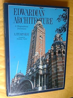 Bild des Verkufers fr Edwardian Architecture: A Biographical Dictionary zum Verkauf von Livresse