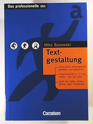 Seller image for Textgestaltung for sale by Leserstrahl  (Preise inkl. MwSt.)