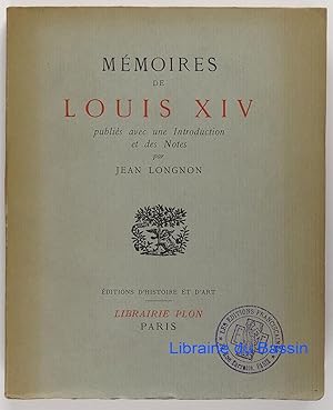 Seller image for Mmoires de Louis XIV for sale by Librairie du Bassin