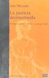 Seller image for LA JUSTICIA DECONSTRUIDA for sale by AG Library