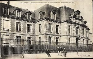 Seller image for Ansichtskarte / Postkarte Paris XV., Etablissement de Chimie et Biologie Pasteur, Rue Dutot for sale by akpool GmbH