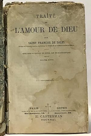 Image du vendeur pour Trait de l'amour de Dieu - deuxime dition mis en vente par crealivres