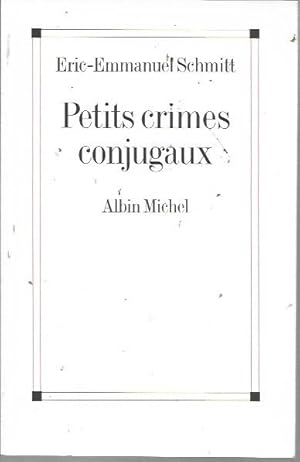 Bild des Verkufers fr Petits Crimes Conjugaux (French Edition) zum Verkauf von Bookfeathers, LLC