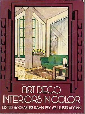 Image du vendeur pour Art Deco Interiors in Color mis en vente par Bookfeathers, LLC
