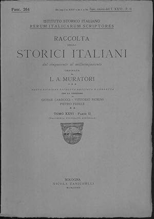 Fragmenta Fulginatis historiae. Rerum italicarum Scriptores.