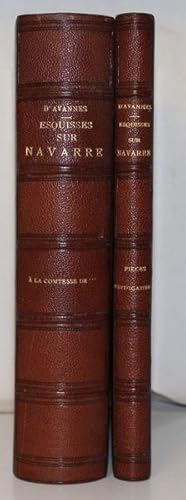 Seller image for Esquisses sur Navarre. (Chteau de) for sale by Librairie BERTRAN