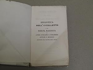 Seller image for OPERE SCELTE DEL CONTE GIULIO PERTICARI da PESARO (vol. unico) Biblioteca dell'intelletto for sale by Amarcord libri