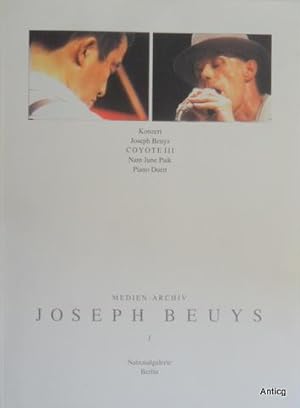 Bild des Verkufers fr Coyote III. Konzert. Joseph Beuys - Nam June Paik. Piano Duett. 2. Juni 1984 Sgetsu Hall, Tokyo 18.15 - 19.15. zum Verkauf von Antiquariat Gntheroth