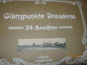 Glanzpunkte Dresdens In 24 Ansichten ~ 24 Tafeln In Kunstdruck