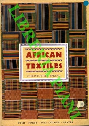 Bild des Verkufers fr African Textiles. zum Verkauf von Libreria Piani