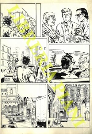 Pagina di fumetto "bolognese".