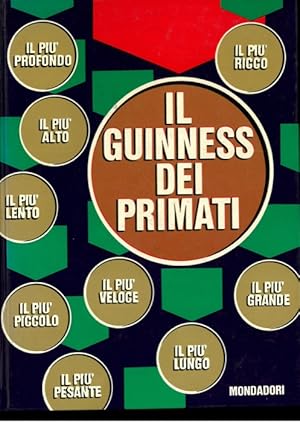 Seller image for Il Guinness dei primati. for sale by Libreria Piani