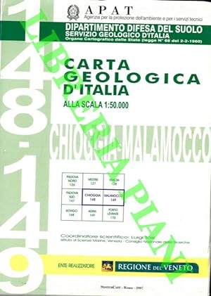 Carta Geologica d'Italia. Alla Scala 1:50000. 148-149. Chioggia-Malamocco.