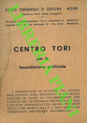 Centro tori per la fecondazione artificiale.