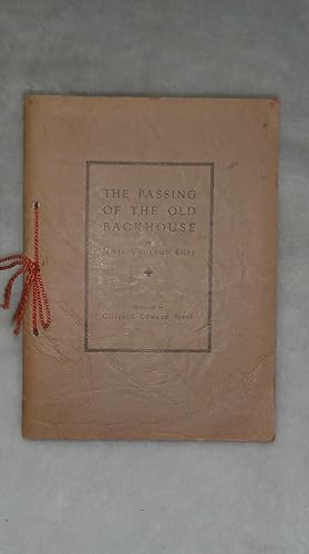 Bild des Verkufers fr The Passing of the Old Backhouse zum Verkauf von Lloyd Zimmer, Books and Maps