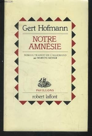 Seller image for Notre amnsie for sale by Le-Livre
