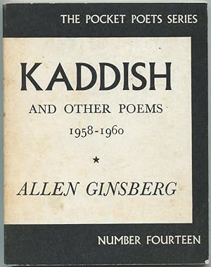 Bild des Verkufers fr Kaddish and Other Poems 1958 - 1960 zum Verkauf von Between the Covers-Rare Books, Inc. ABAA
