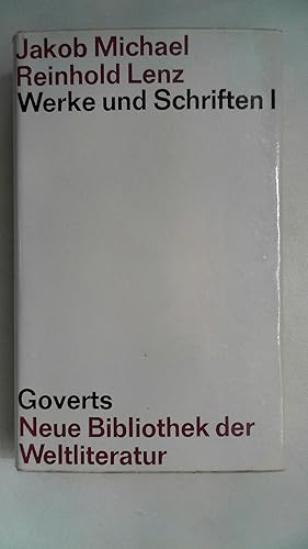 Seller image for Werke und Schriften 1, for sale by Antiquariat Maiwald