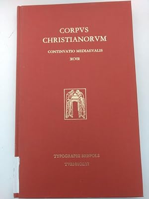 Bild des Verkufers fr Pascasii Radberti De fide, spe et caritate. (= Corpus christianorum, Continuatio mediaeualis, Bd. 97) zum Verkauf von Antiquariat Bookfarm