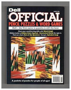 Dell Official Pencil Puzzles & Word Games - June, 1996. Number 181