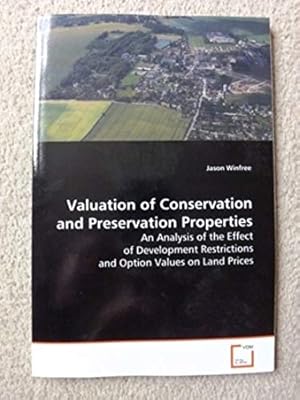 Imagen del vendedor de Valuation of Conservation and Preservation Properties a la venta por Bluesparrowhawk Books