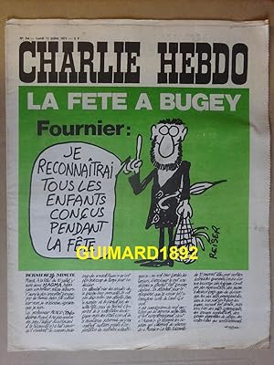 Charlie Hebdo n°34 12 juillet 1971