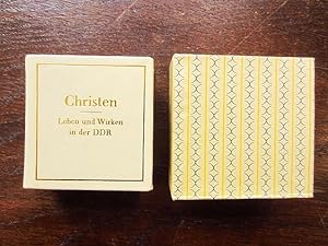 Seller image for Christen. Leben und Wirken in der DDR for sale by Rudi Euchler Buchhandlung & Antiquariat