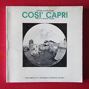 Immagine del venditore per Cosi' Capri / Capri comme il faut la voir / Capri as you like it / Capri so wie es ist Testo di Graham Greene venduto da Antonio Pennasilico