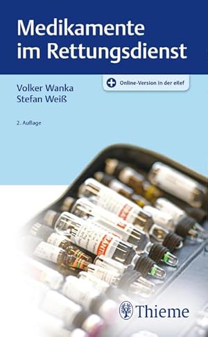 Bild des Verkufers fr Medikamente im Rettungsdienst zum Verkauf von BuchWeltWeit Ludwig Meier e.K.