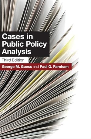 Imagen del vendedor de Cases in Public Policy Analysis a la venta por GreatBookPrices