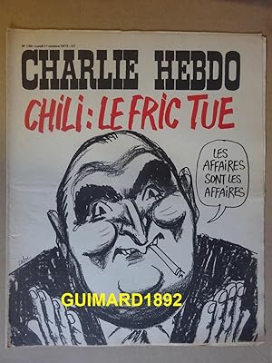 Charlie Hebdo n°150 1er octobre 1973 Chili : le fric tue