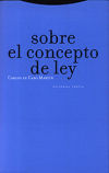 Seller image for Sobre el concepto de ley for sale by AG Library