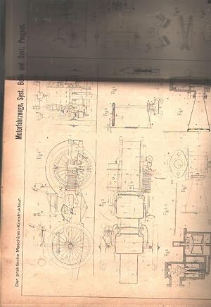 Seller image for Der praktische Maschinen - Konstrukteur Zeitschrift fr Maschinen- und Mhlenbauer, Ingenieure und Fabrikanten. Dreiunddreissigster Jahrgang 1900 for sale by Windau Antiquariat