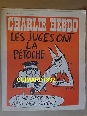 Charlie Hebdo n°243 10 juillet 1975 Les juges ont la pétoche