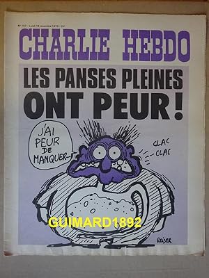 Charlie Hebdo n°157 19 novembre 1973 Les panses pleines ont peur !