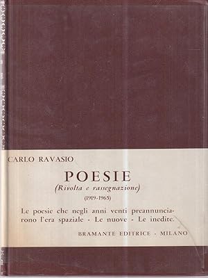 Seller image for Poesie, rivolta e rassegnazione for sale by Miliardi di Parole