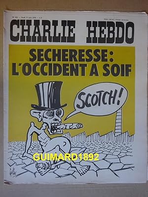 Charlie Hebdo n°292 17 juin 1976 Sécheresse : l'Occident a soif